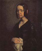 Jean Francois Millet Portrait of Aupuli oil painting reproduction